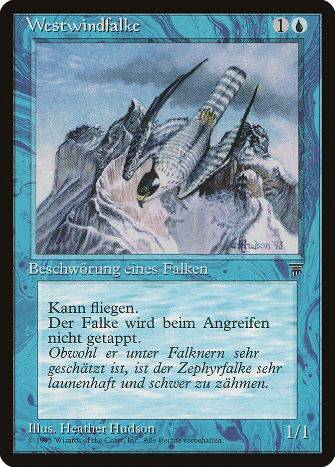 Zephyr Falcon, Renaissance Card Art