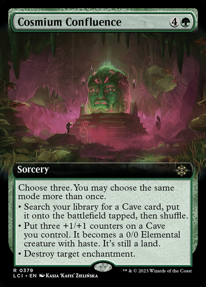 Cosmium Confluence, The lost caverns of ixalan Card Art