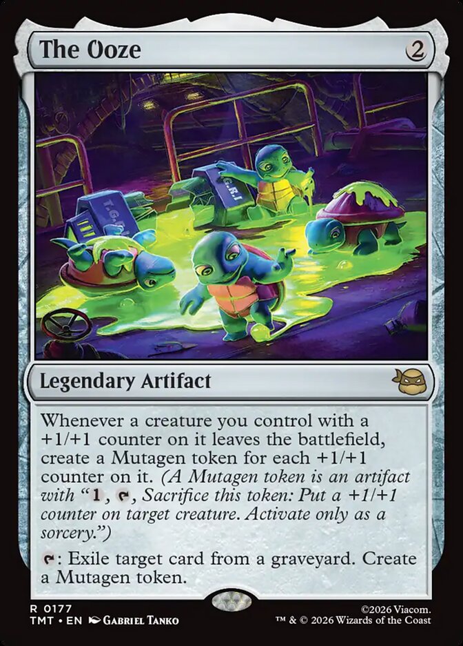 The Ooze, Teenage Mutant Ninja Turtles Card Art