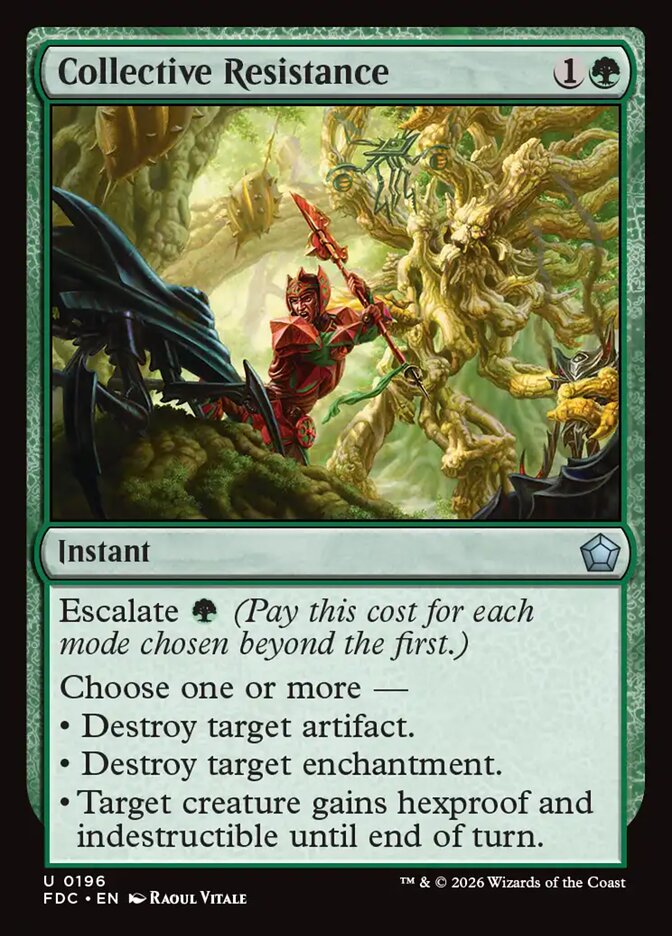 Collective Resistance, Foundations Commander Card Art