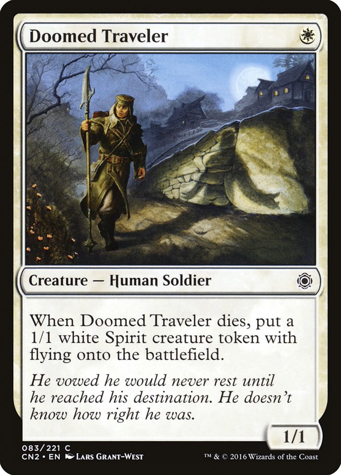 Doomed Traveler, Conspiracy: Take The Crown Card Art