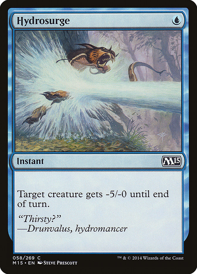 Hydrosurge, Magic 2015 Card Art