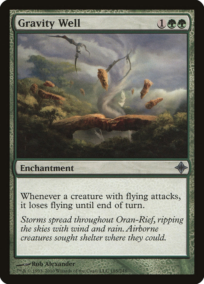 Gravity Well, Rise Of The Eldrazi Card Art