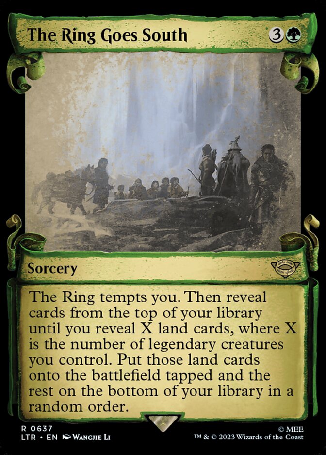 The Ring Goes South, The Lord Of The Rings: Tales Of Middle-Earth Card Art