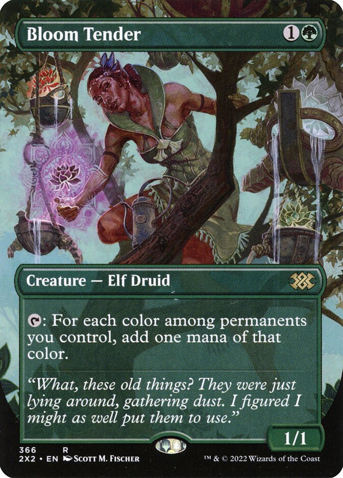 Bloom Tender, Double Masters 2022 Card Art