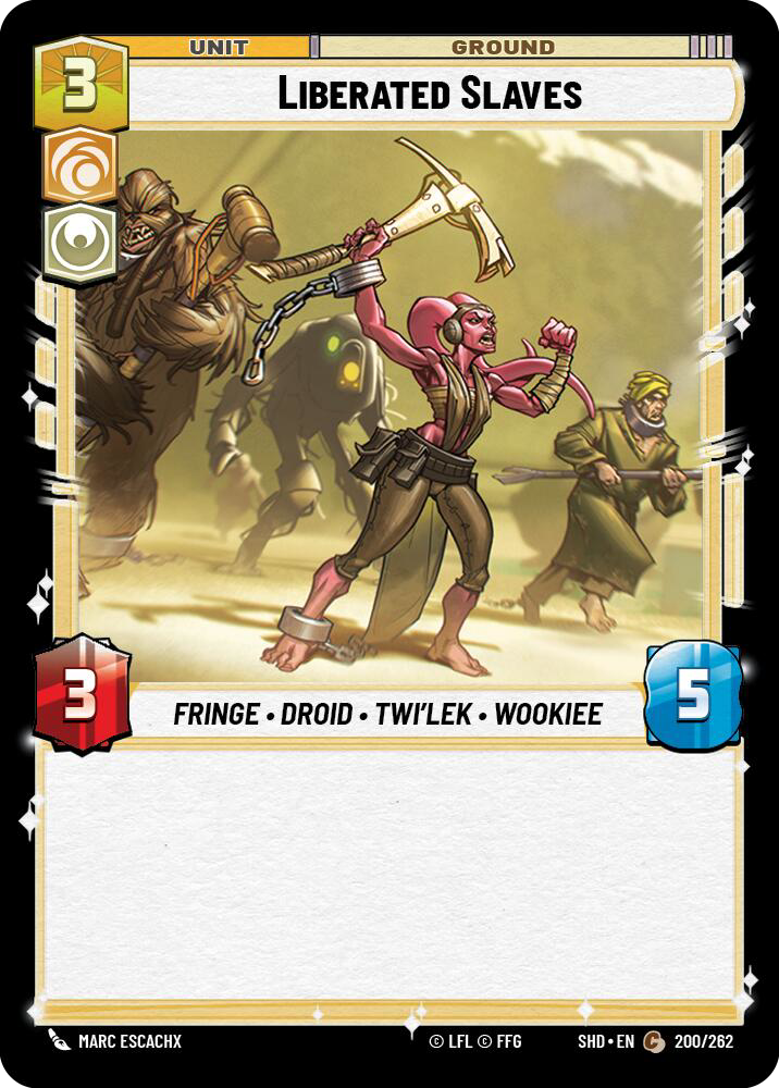 Liberated Slaves - Foil