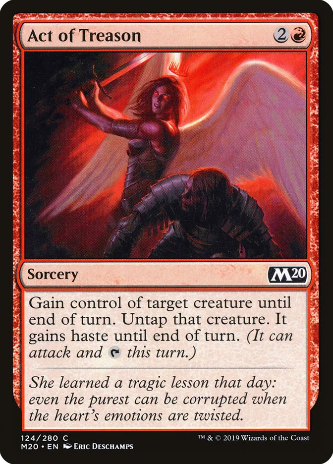 Act of Treason, Core Set 2020 Card Art