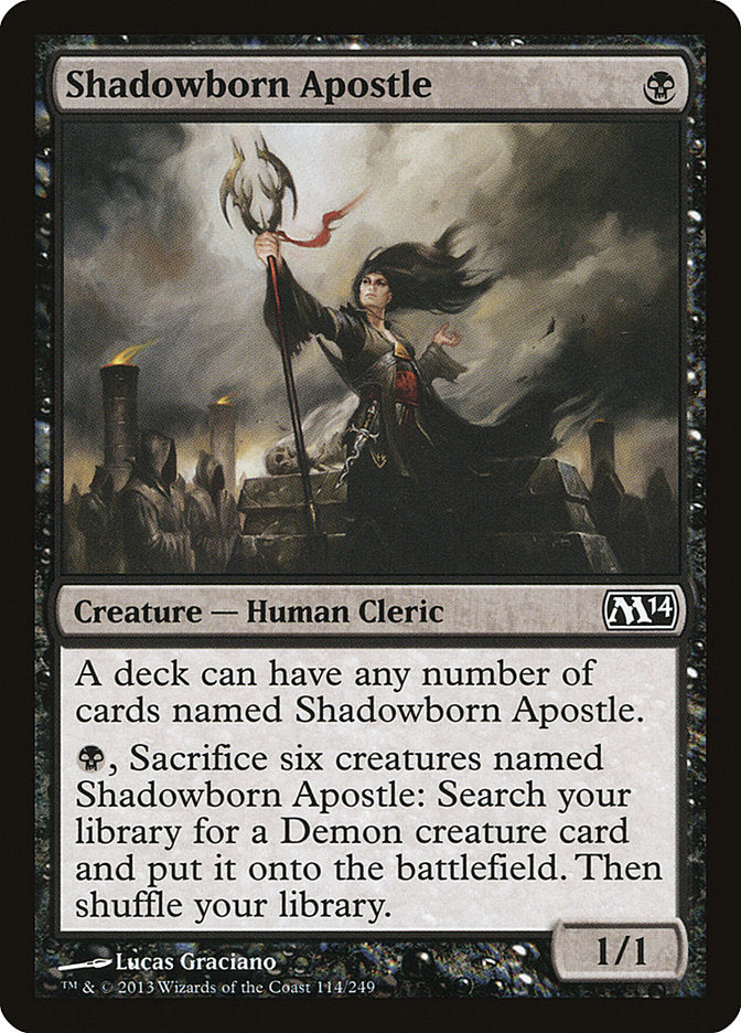 Shadowborn Apostle, Magic 2014 Card Art