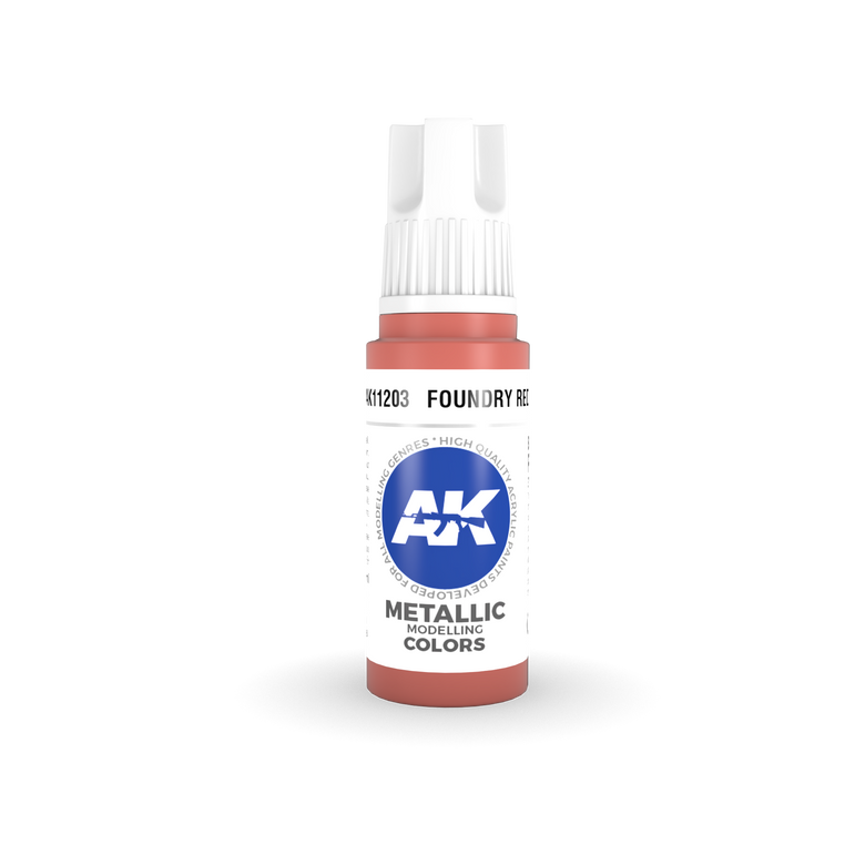 AK Interactive - 3GEN Acrylics - Foundry Red AK11203