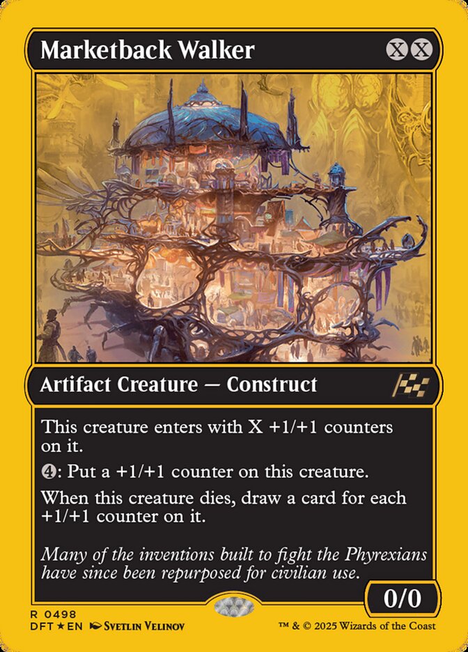Marketback Walker, Aetherdrift Card Art