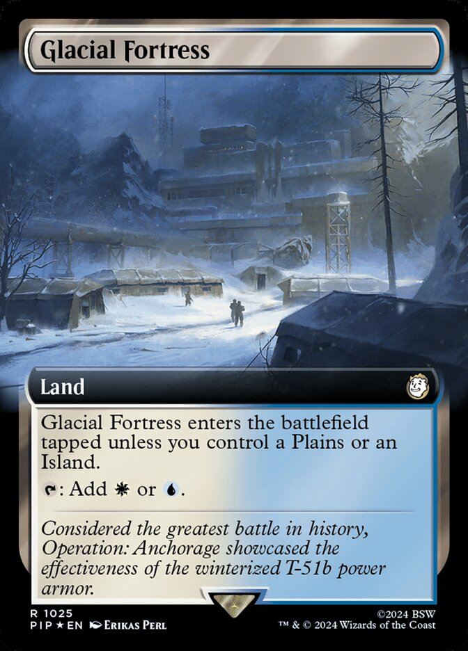 Glacial Fortress, Fallout Card Art