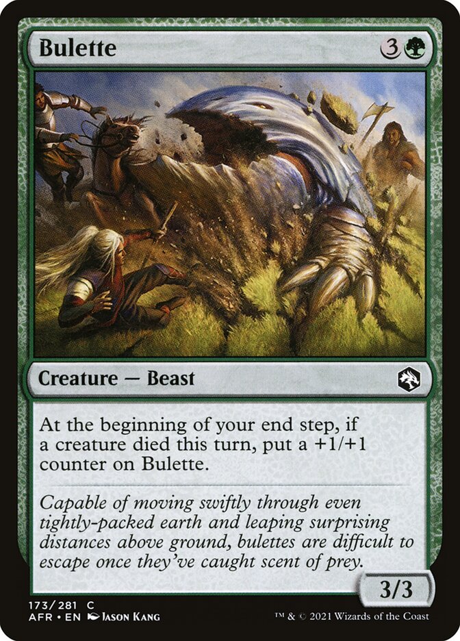 Bulette, Adventures in the forgotten realms Card Art