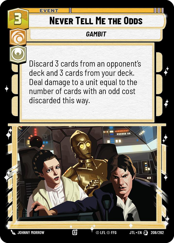 Never Tell Me the Odds, Jump to Lightspeed Card Art