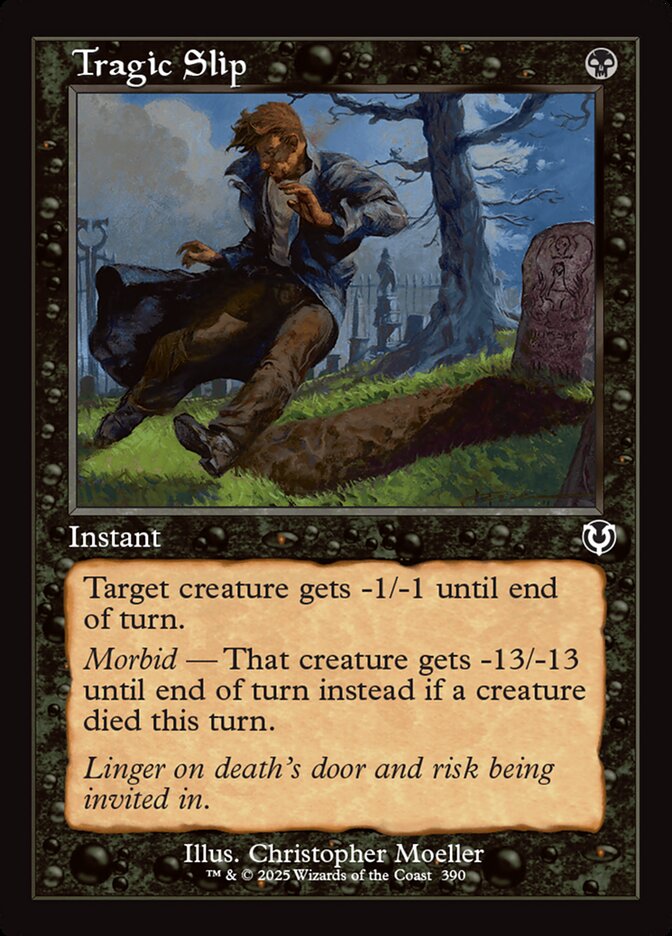 Tragic Slip, Innistrad Remastered Card Art