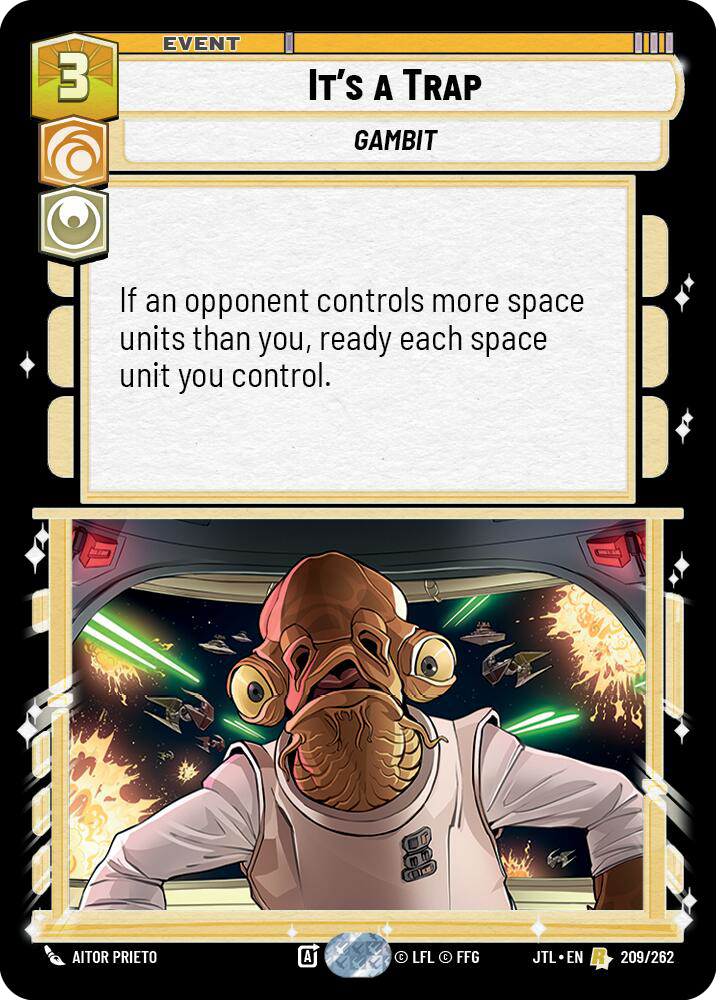 It's a Trap, Jump to Lightspeed Card Art