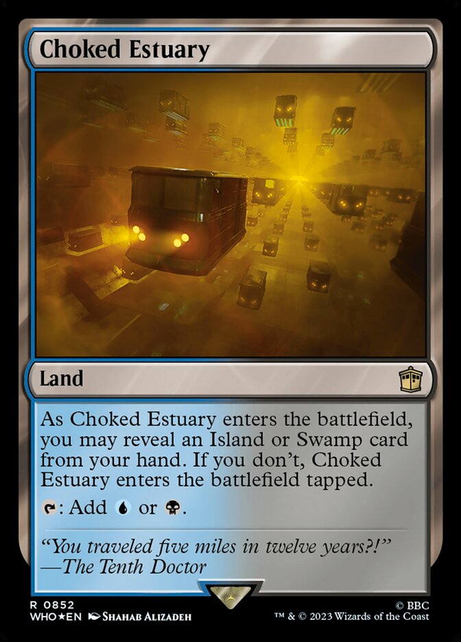 Choked Estuary, Doctor Who Card Art