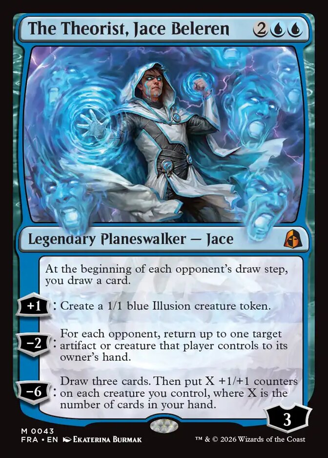 The Theorist, Jace Beleren, Reality Fracture Card Art