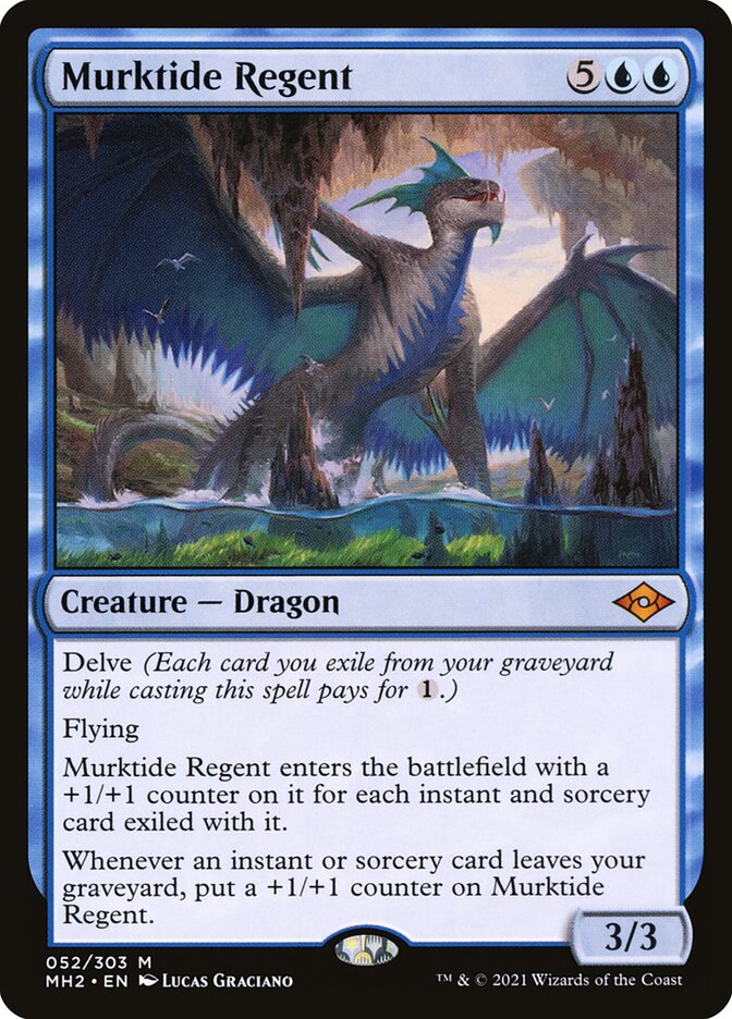 Murktide Regent, Modern horizons 2 Card Art
