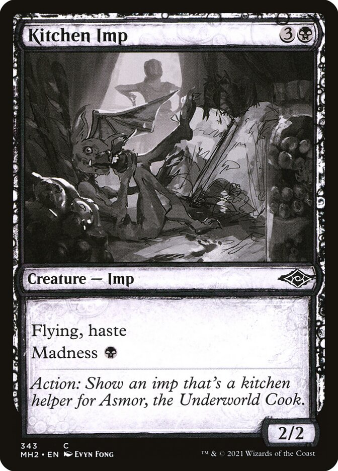 Kitchen Imp, Modern horizons 2 Card Art