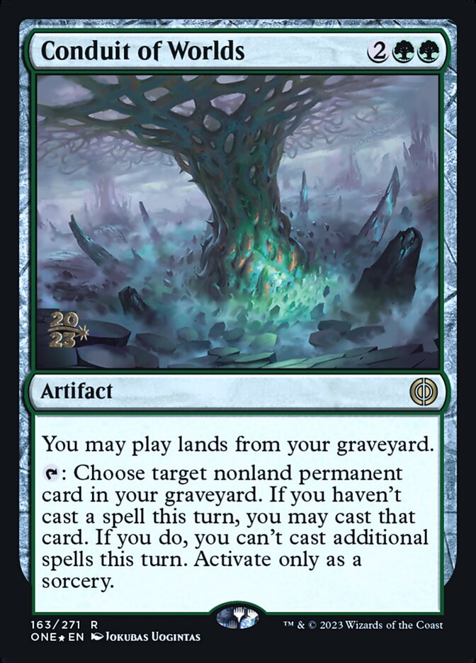 Conduit of Worlds, Phyrexia: All Will Be One Promos Card Art