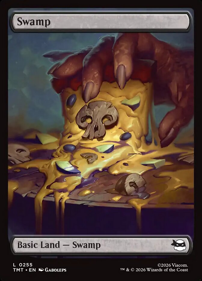 Swamp, Teenage Mutant Ninja Turtles Card Art