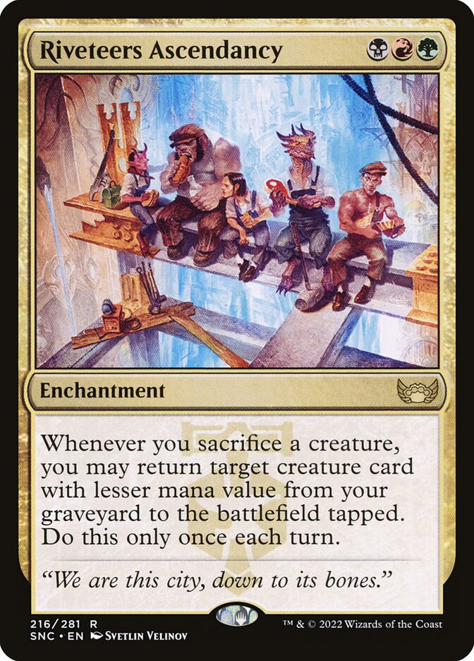 Riveteers Ascendancy, Streets Of New Capenna Card Art