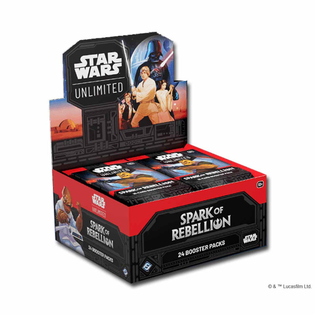 Star Wars: Unlimited - Spark of Rebellion - Booster Box Display