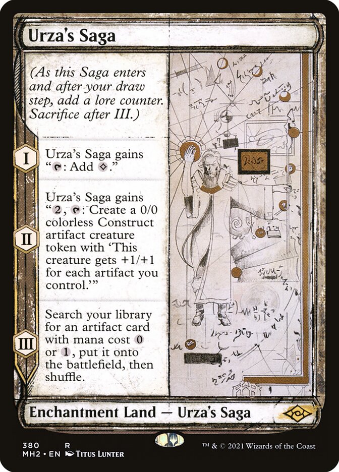 Urza's Saga, Modern horizons 2 Card Art