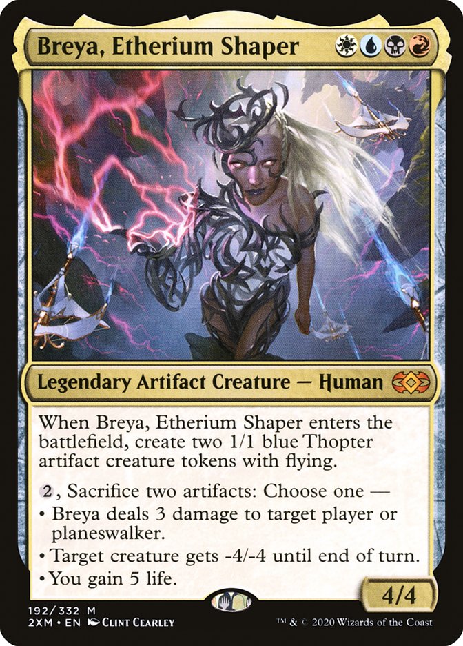 Breya, Etherium Shaper, Double masters Card Art