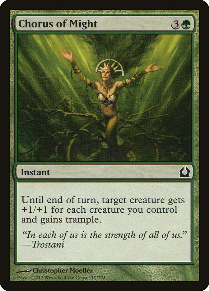 Chorus of Might, Return To Ravnica Card Art