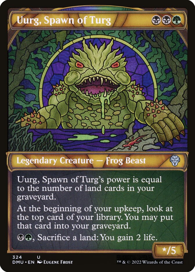 Uurg, Spawn of Turg, Dominaria United Card Art