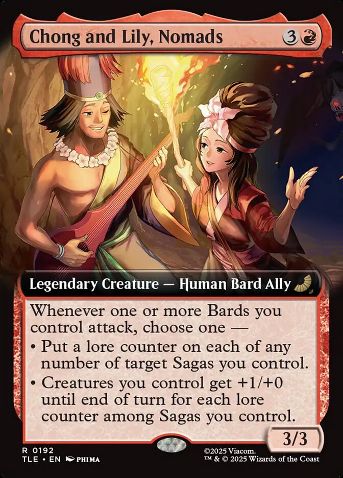 Chong and Lily, Nomads, Avatar: The Last Airbender Eternal Card Art