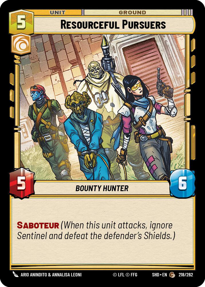 Resourceful Pursuers - Foil