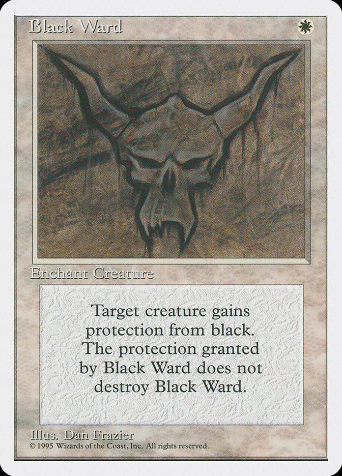Black Ward, Fourth edition Card Art