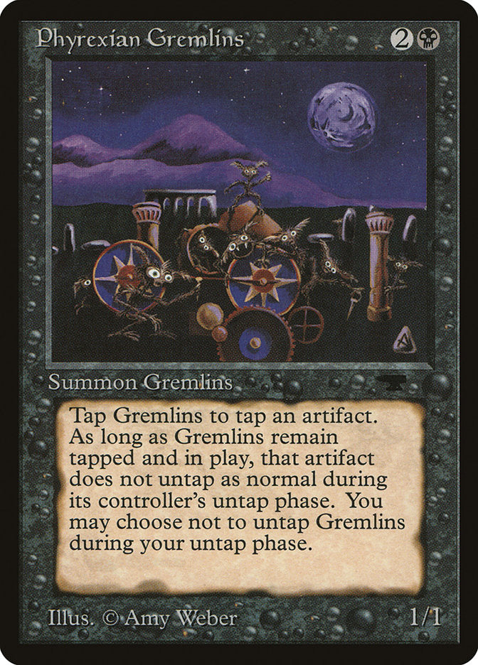 Phyrexian Gremlins, Antiquities Card Art