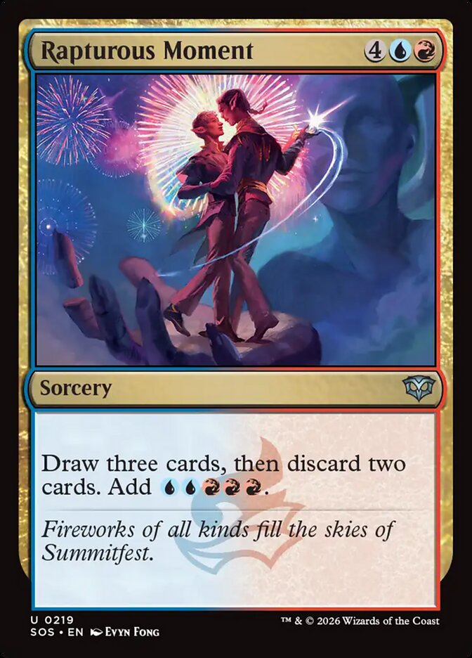 Rapturous Moment, Secrets Of Strixhaven Card Art