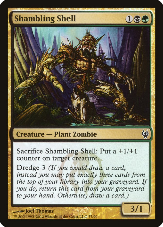 Shambling Shell, Duel decks: izzet vs. golgari Card Art