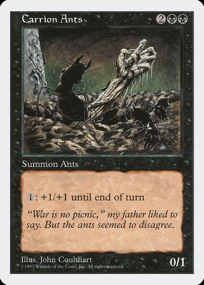 Carrion Ants, Fifth edition Card Art
