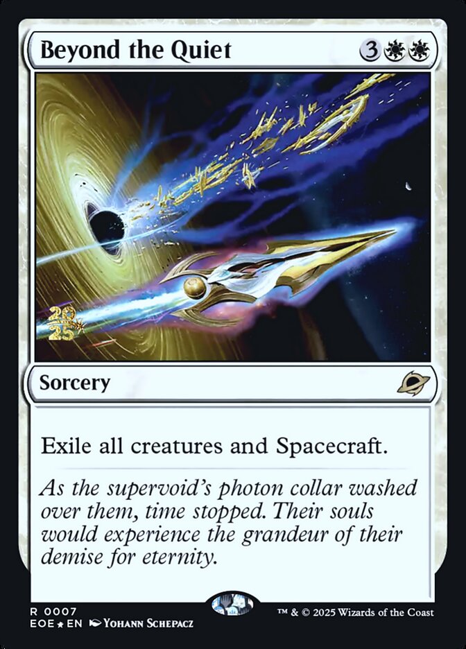 Beyond the Quiet, Edge Of Eternities Promos Card Art
