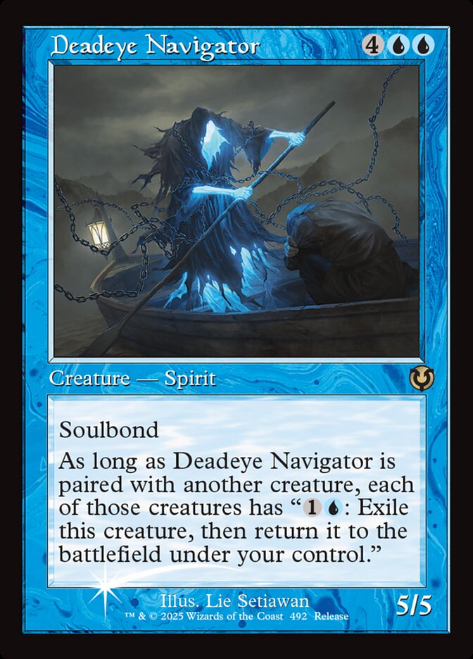 Deadeye Navigator, Innistrad remastered Card Art