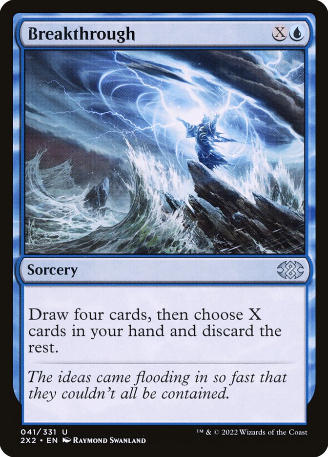 Breakthrough, Double Masters 2022 Card Art
