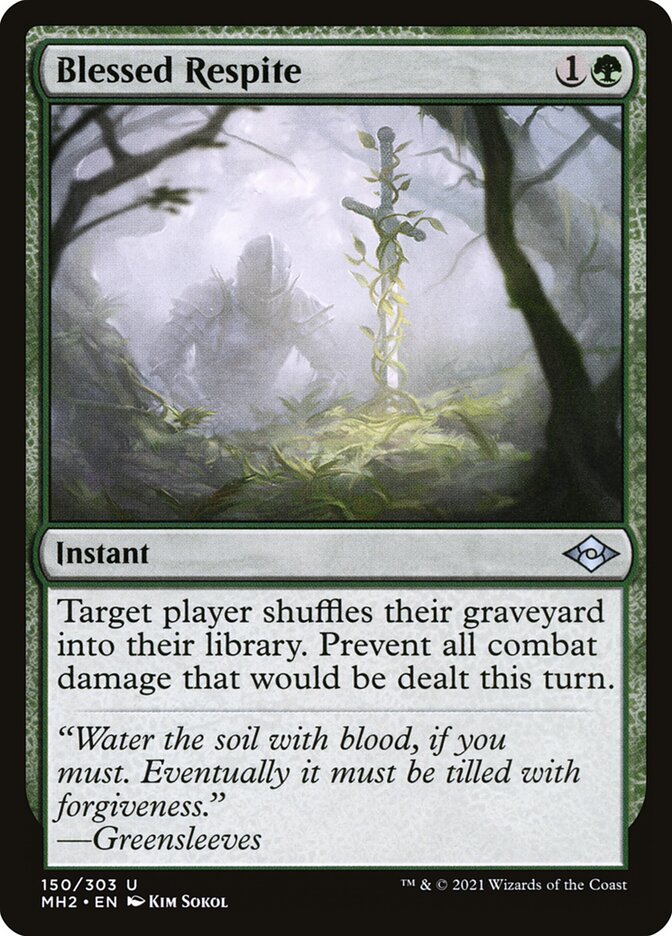 Blessed Respite, Modern horizons 2 Card Art