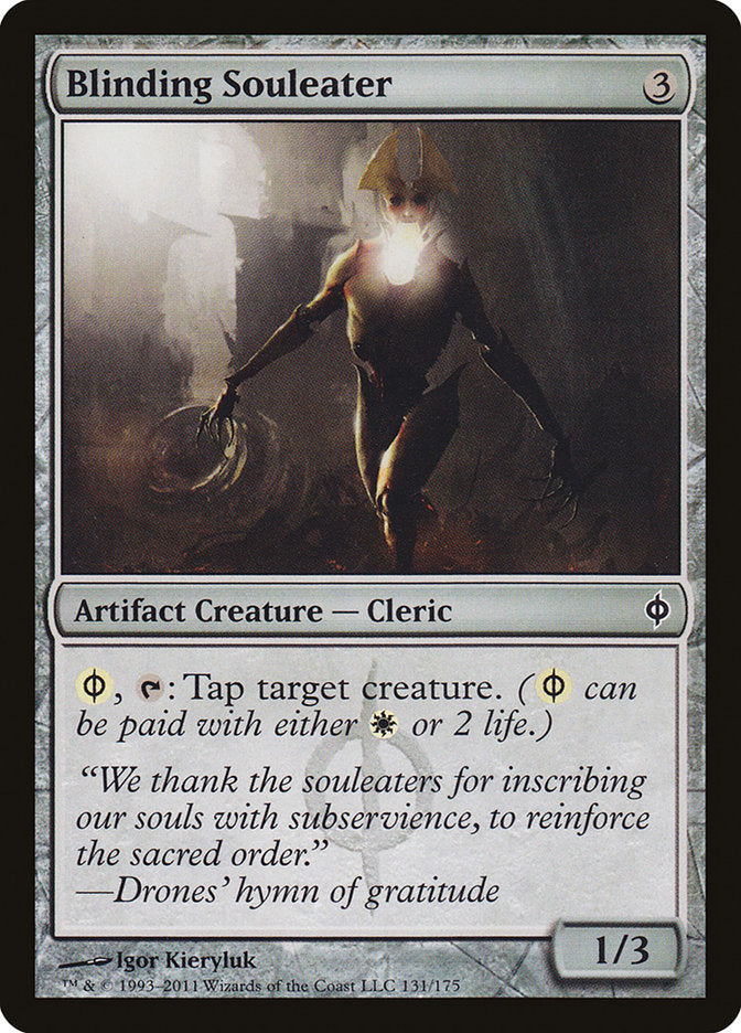 Blinding Souleater, New phyrexia Card Art