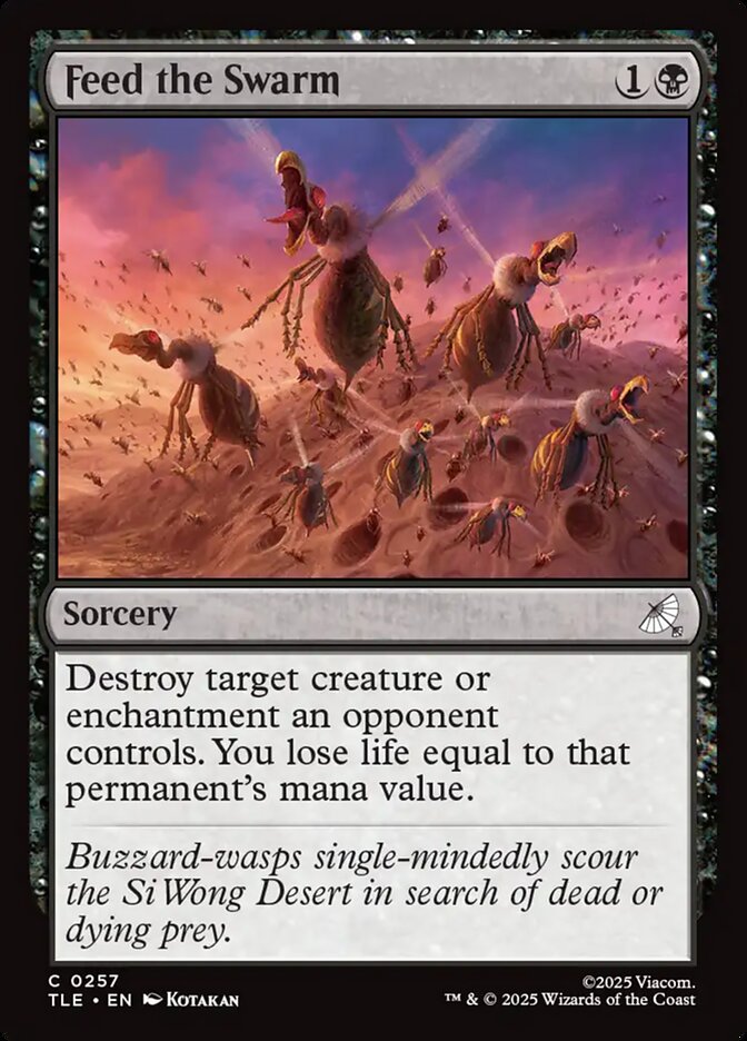 Feed the Swarm, Avatar: The Last Airbender Eternal Card Art
