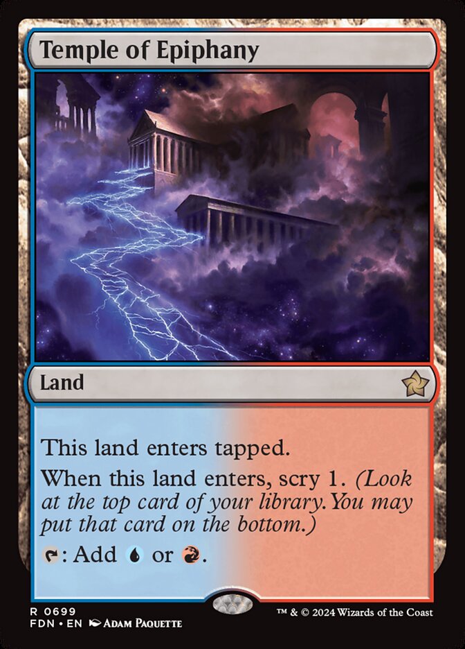 Temple of Epiphany, Foundations Card Art