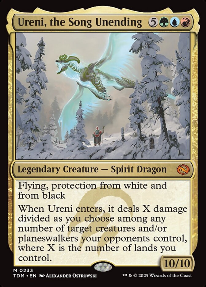 Ureni, the Song Unending, Tarkir: dragonstorm Card Art