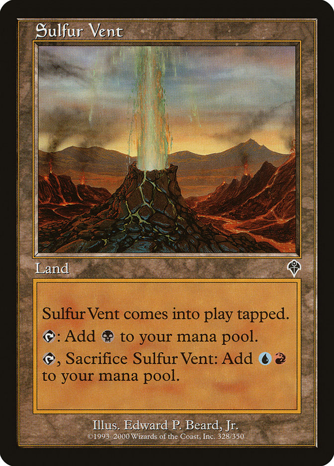 Sulfur Vent, Invasion Card Art