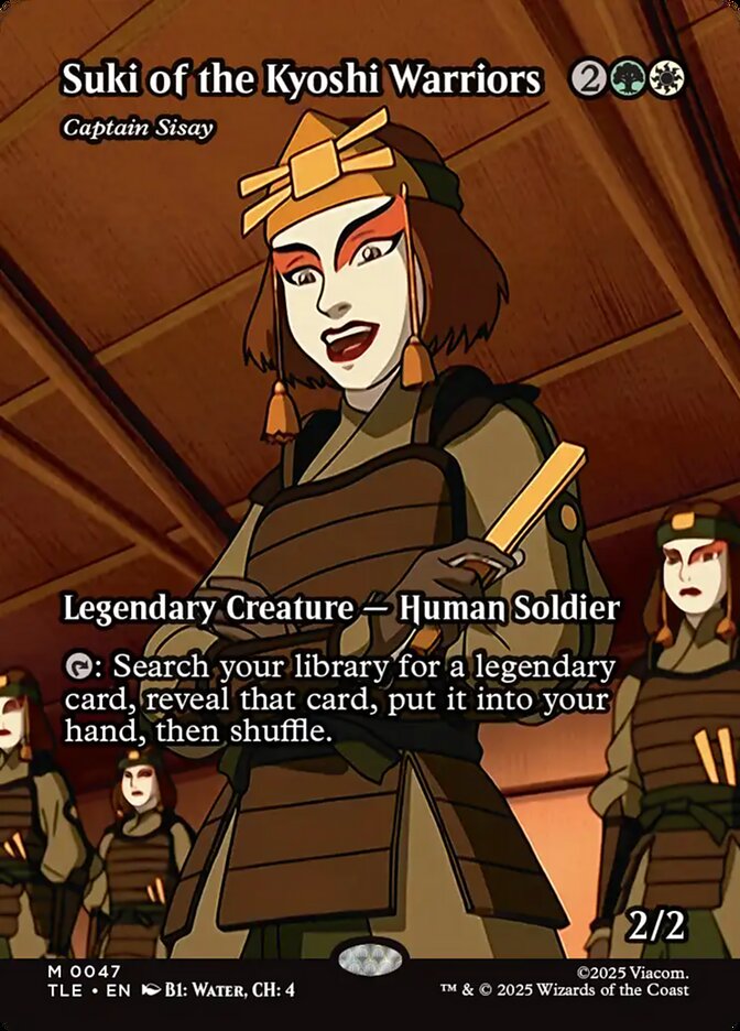 Captain Sisay, Avatar: The Last Airbender Eternal Card Art