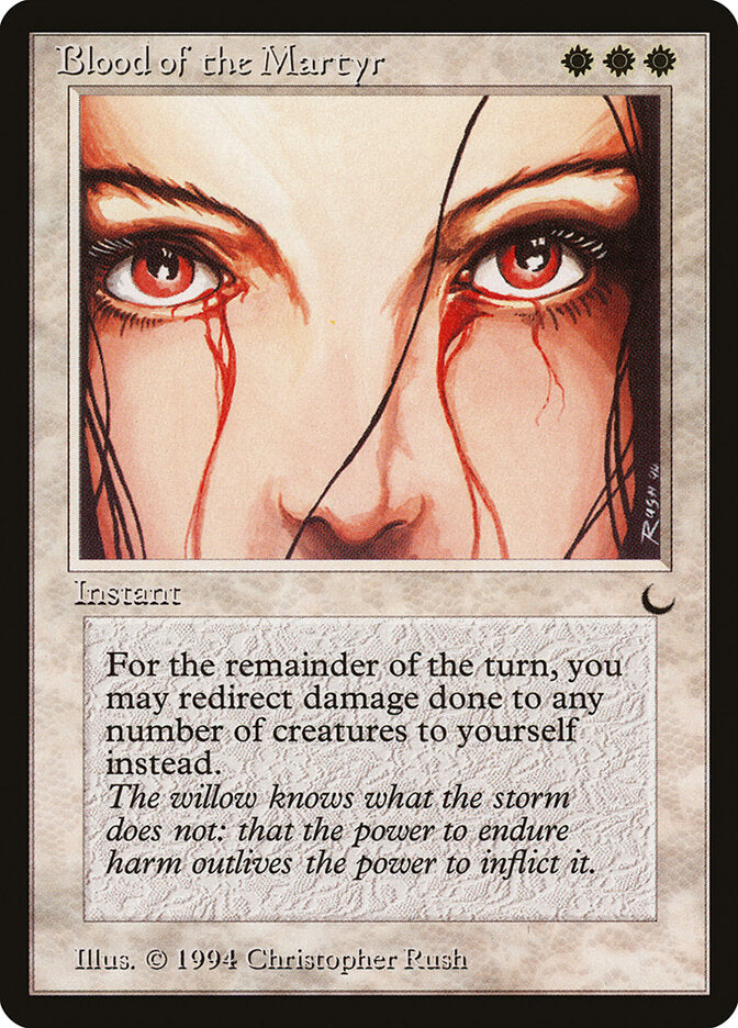 Blood of the Martyr, The Dark Card Art