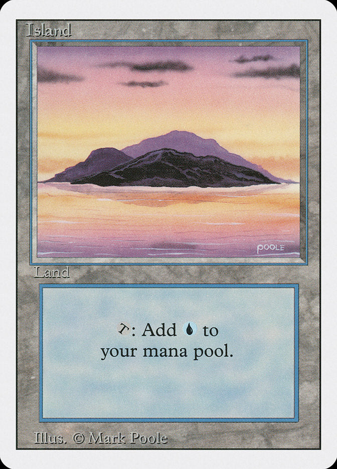 Island, Revised edition Card Art